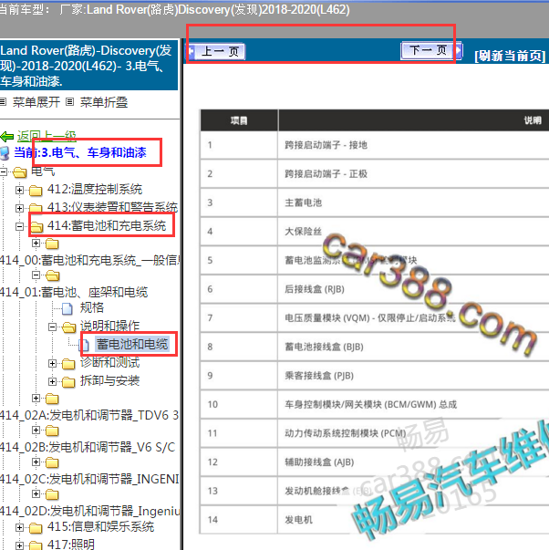 2020年路虎发现5保险丝盒位置