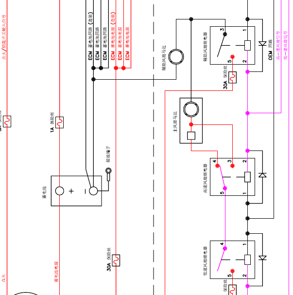 ISF2.8s41发动机风扇电路图