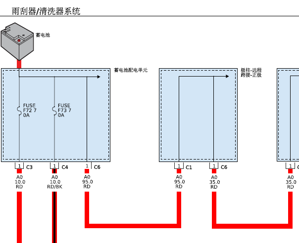 2018年阿尔法罗密欧Stelvio雨刮电路图
