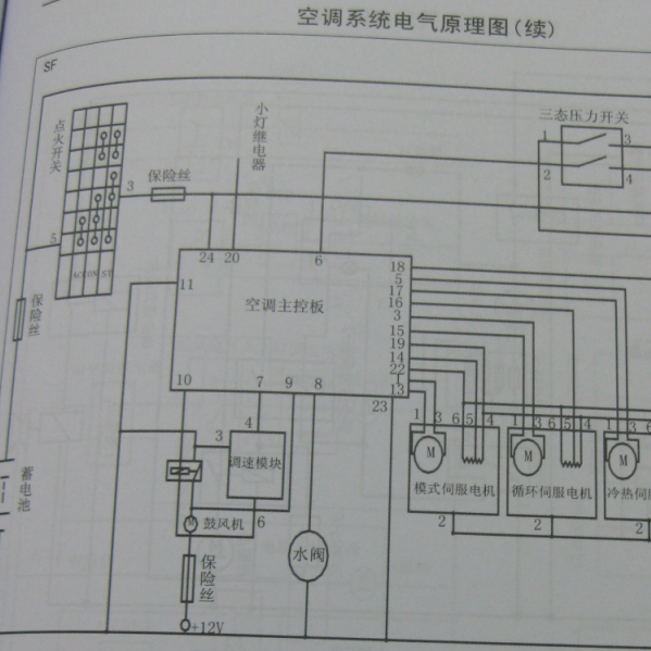 2009年长城金迪尔空调电路图