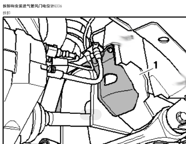2013年奥迪S6进气管风门拆装