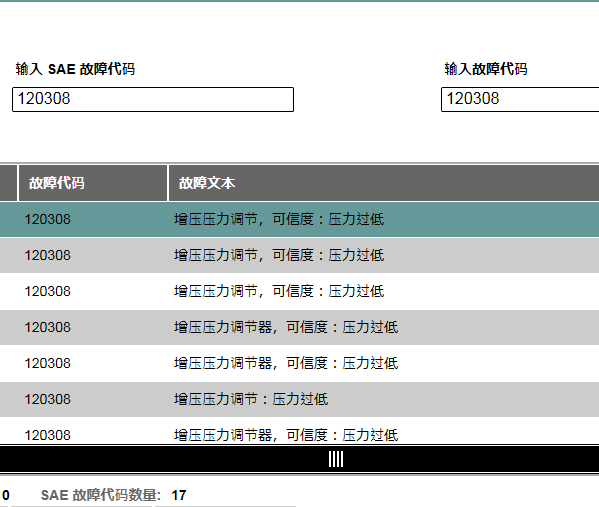 2013年宝马525LI故障码