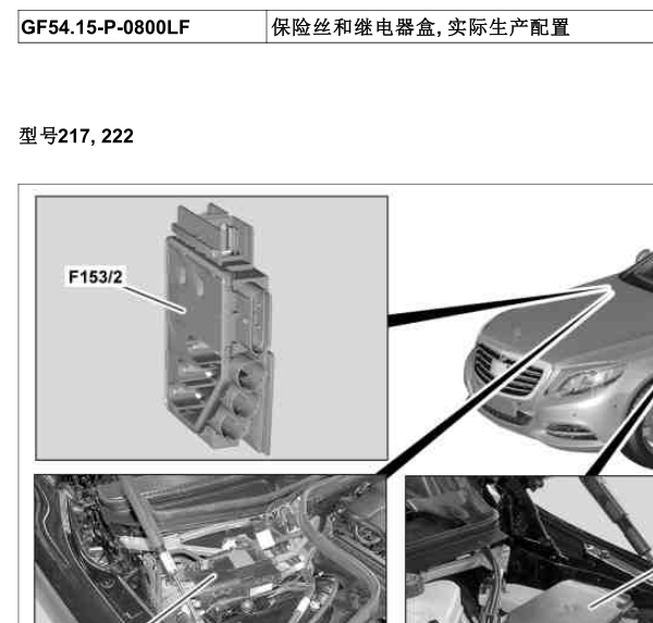 2014年奔驰S400保险位置