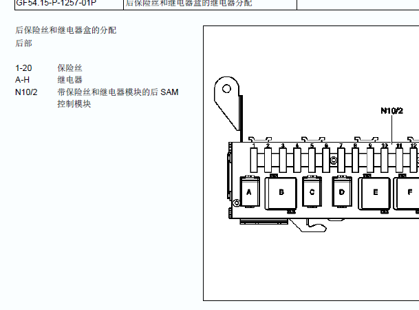 2003年奔驰C230保险丝资料