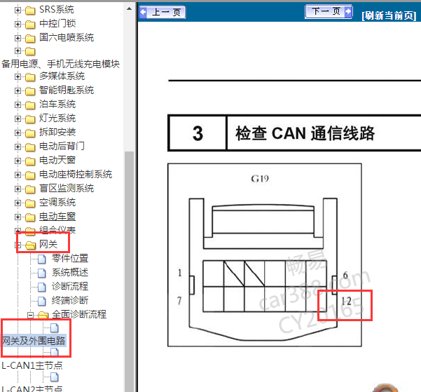 2019年宋Pro网关针脚