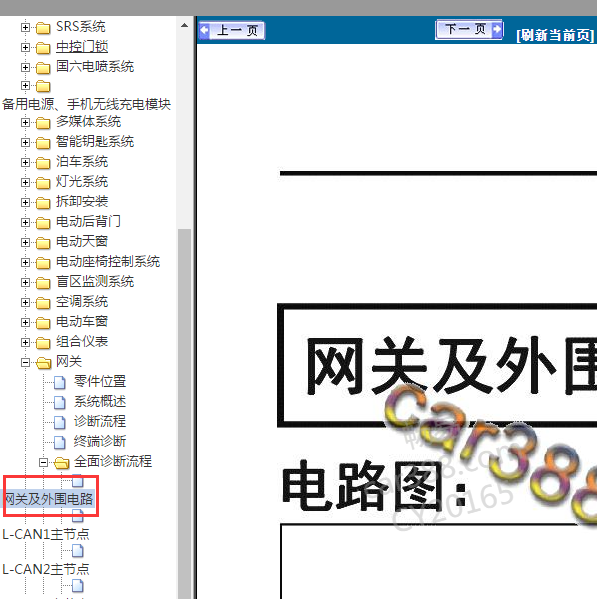 2019年宋Pro网关电路图