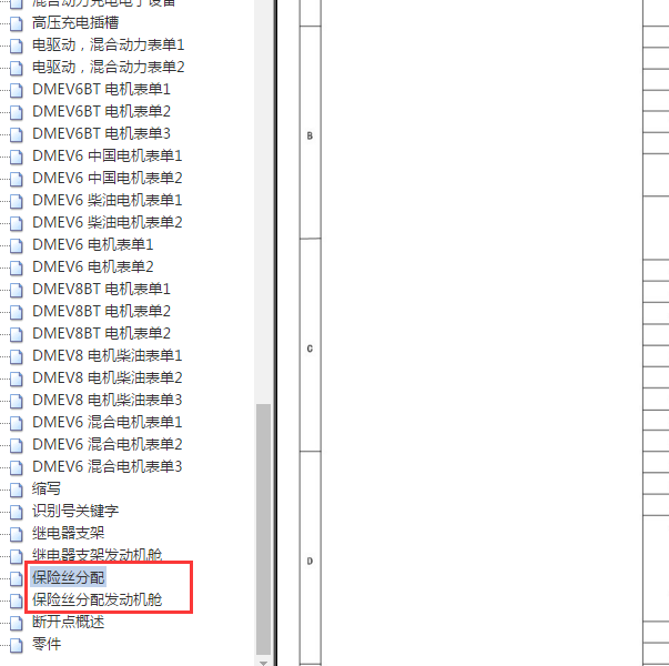 2018年保时捷卡宴保险丝分配