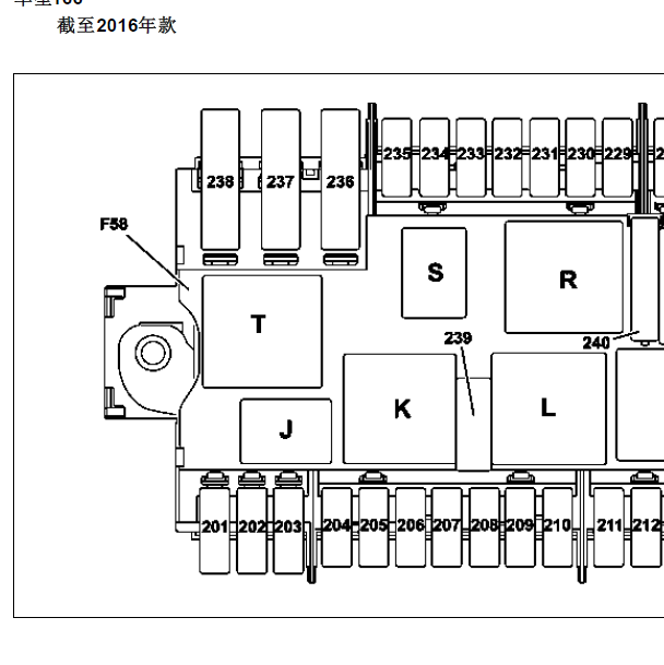 奔驰ML400空气悬架系统继电器位置.