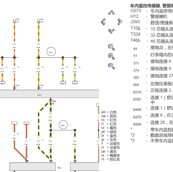2013年奥迪Q7车门监控传感器