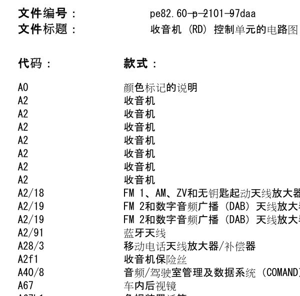 2014年奔驰E300L音响电路图