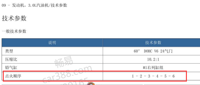大切诺基发动机点火顺序