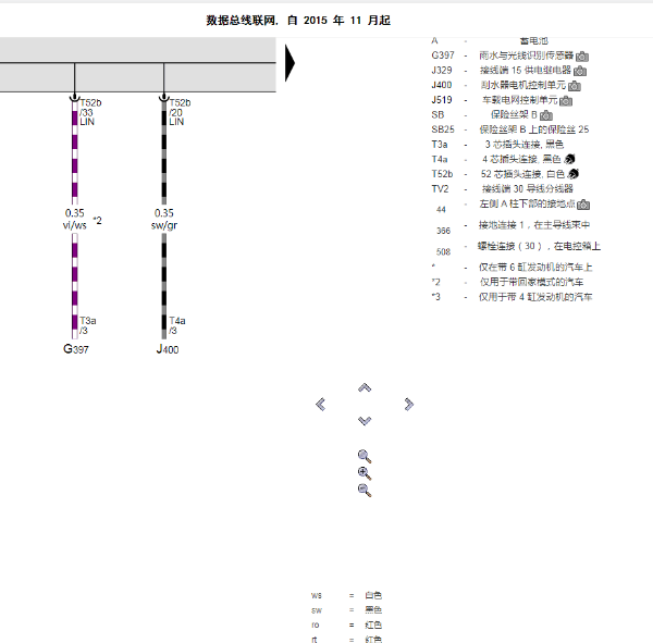2018年大众帕萨特CAN电路图