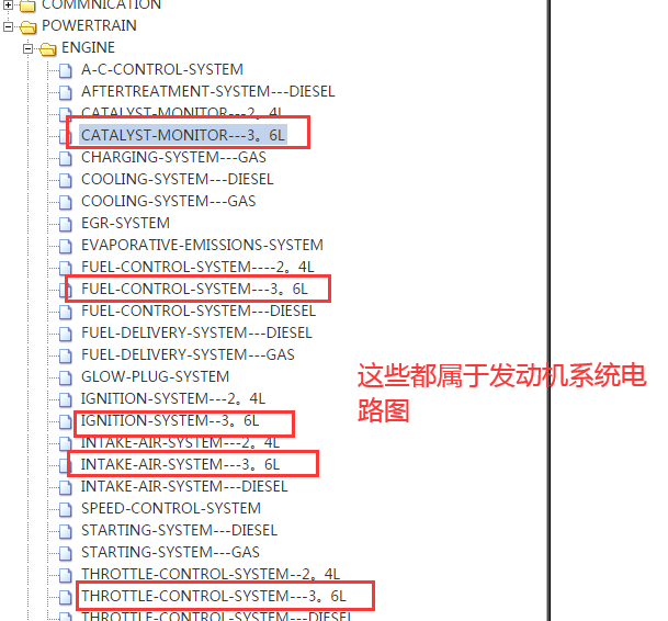 2014年道奇酷威发动机电路图