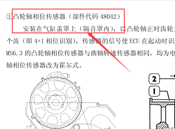 依维柯凸轮轴位置传感器