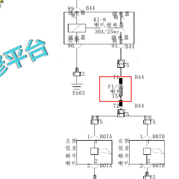 2018年秦Pro保险电路图