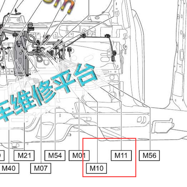 2015年江淮瑞风S3 BCM位置