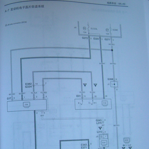 2007铃木天语 防盗盒线路图
