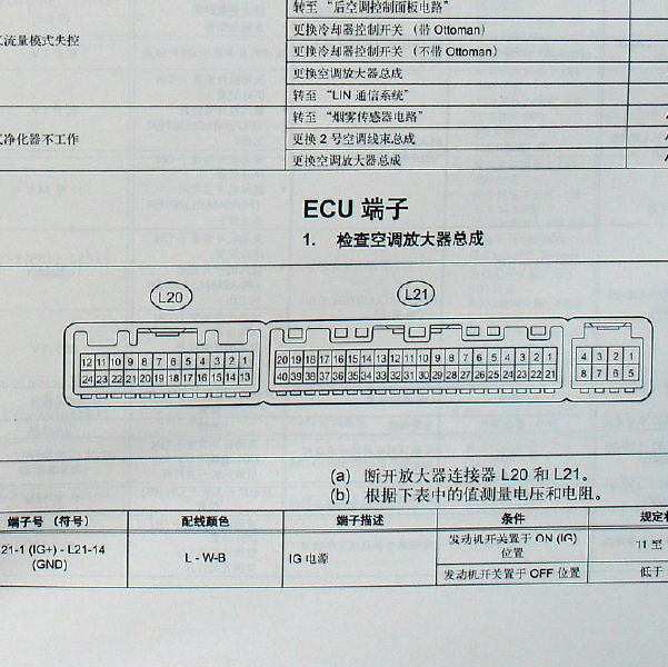 2009年丰田皇冠空调脚