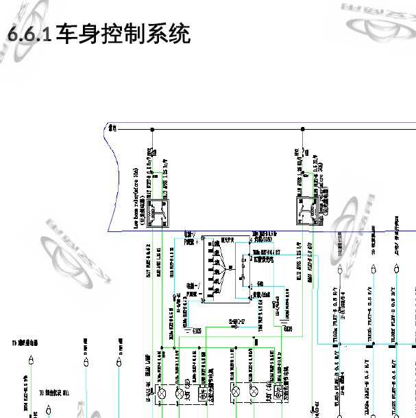 2016年长安欧诺S 车身控制电路图