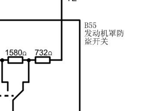 2017年雪佛兰迈锐宝机盖锁电路图