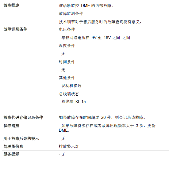 2008年宝马525Li 故障码2D06.
