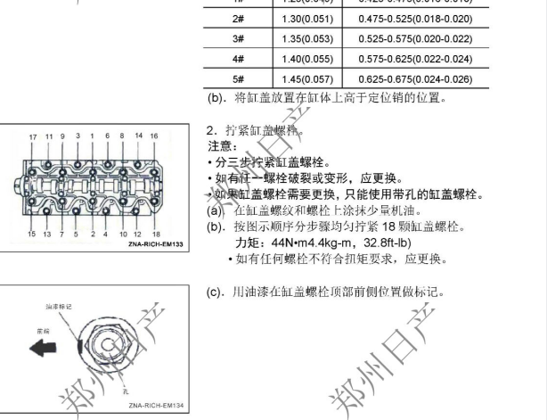 日产锐骐发动机扭矩