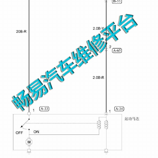 2010年东南菱悦V3 起动电路图