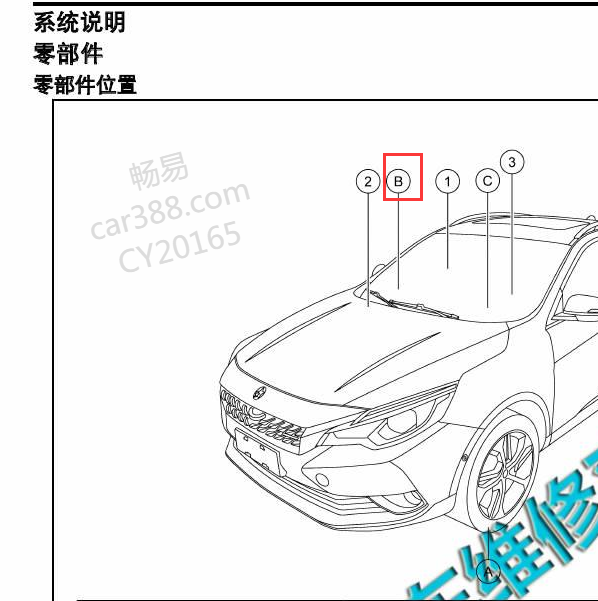 2016年启辰T90胎压模块位置