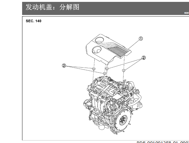 2020年日产轩逸发动机变速箱维修手册和电路图