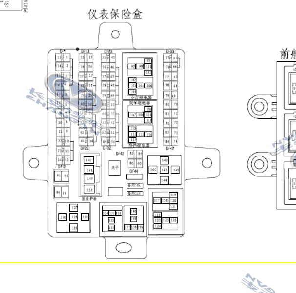 2016年长安逸动 保险丝资料