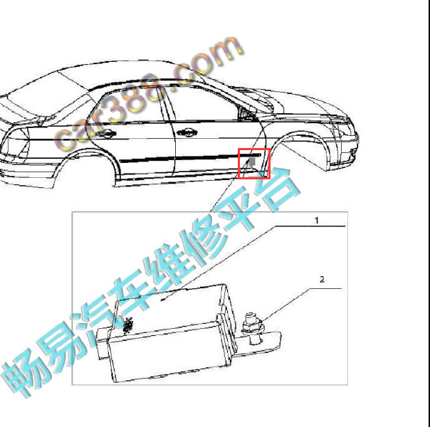 比亚迪F6 网关位置