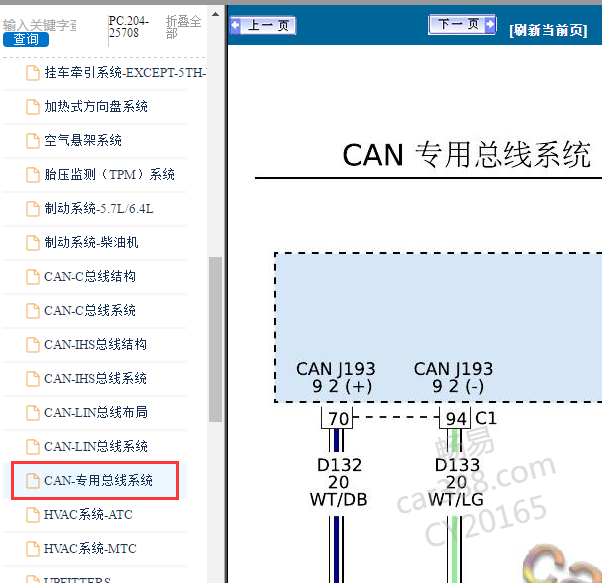2015年道奇公羊通讯线电路图