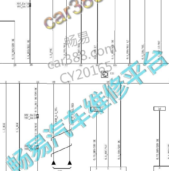中华自动变速箱电路图.