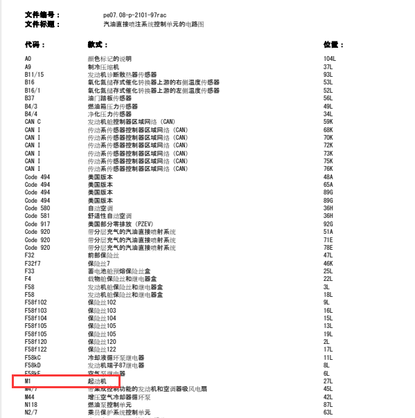 2014年奔驰R320启动线路图