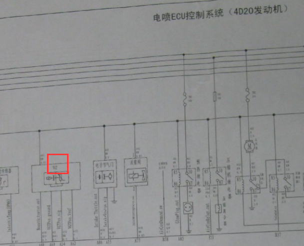2012年哈弗H6发动机电路图