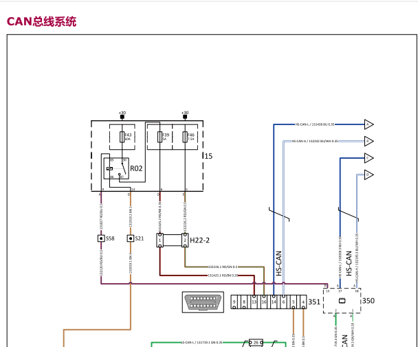 2014年观致3通讯电路图