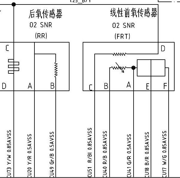 2018年长安CS75 476ZQ发动机电路图