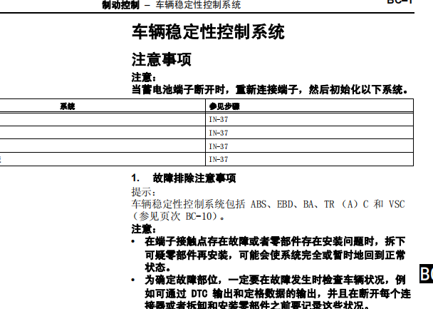 2005年雷克萨斯GS300 ABS维修手册