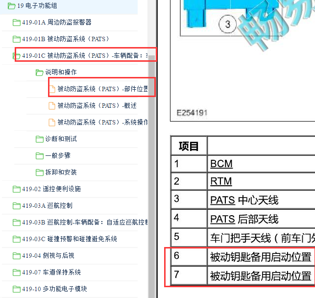2019年福特猛禽一键启动位置