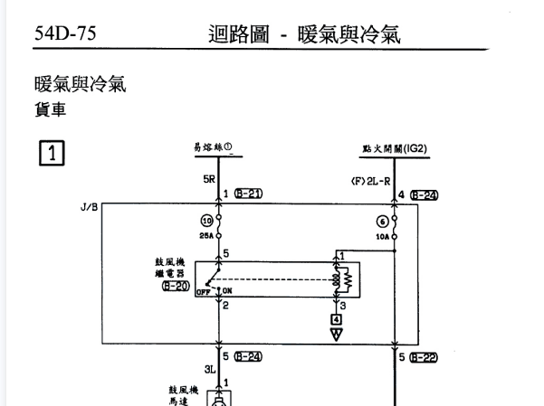 2014-2016年东南得利卡玻璃升降器和空调系统电路图