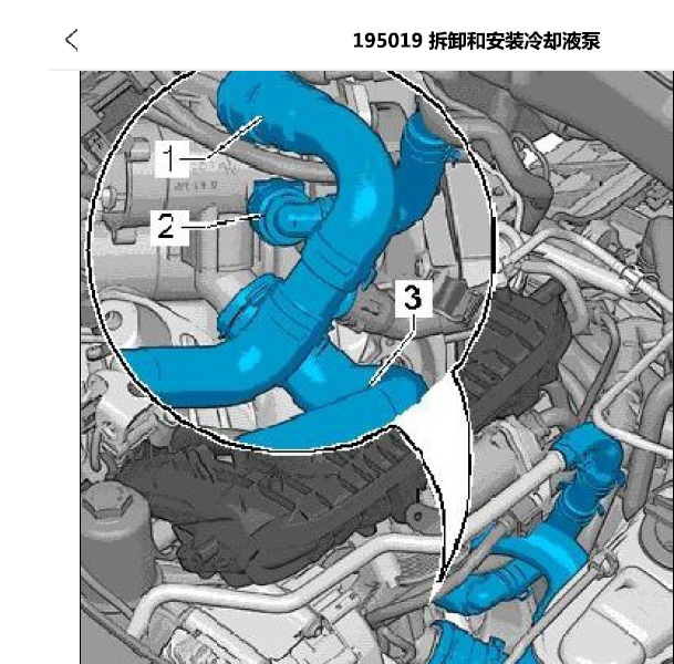 2018年保时捷迈凯冷却液泵拆装资料