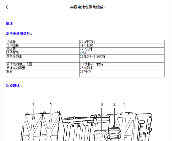 2016年上汽荣威E50 高压电池及其管理系统维修手册