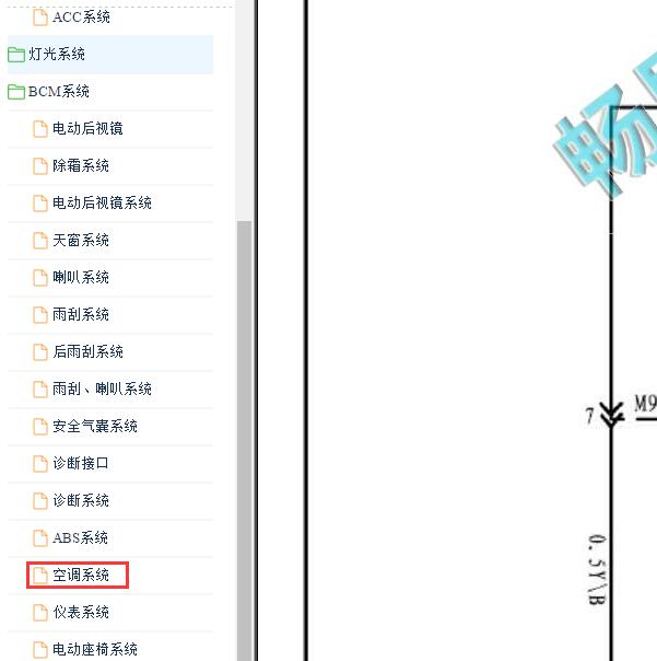 2013-2018年江淮瑞风M5空调电路图