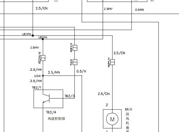 中华骏捷空调鼓风机电路图