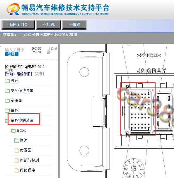 2015年哈弗H5 A39A42插头位置