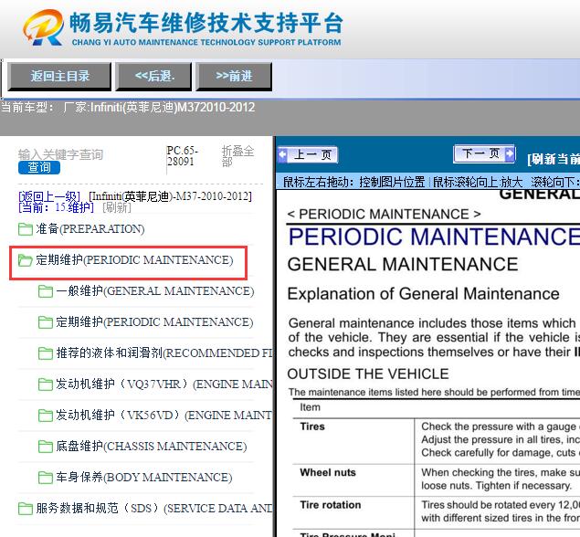 2010-2012年英菲尼迪M37维护资料