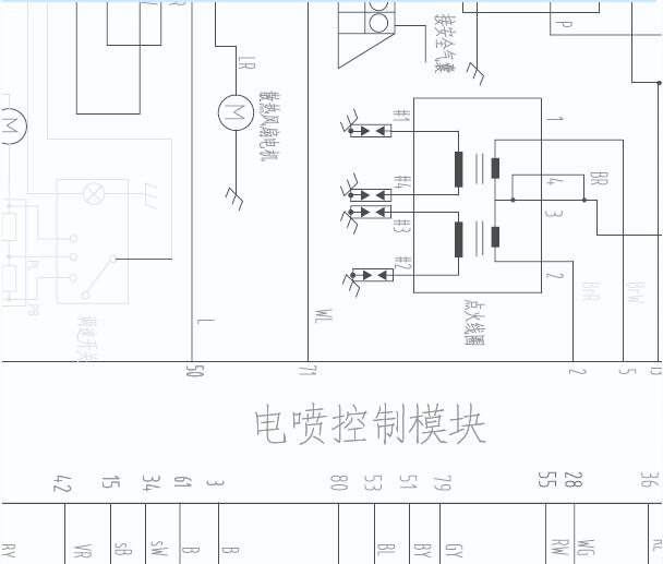 猎豹6481  4RB3发动机
