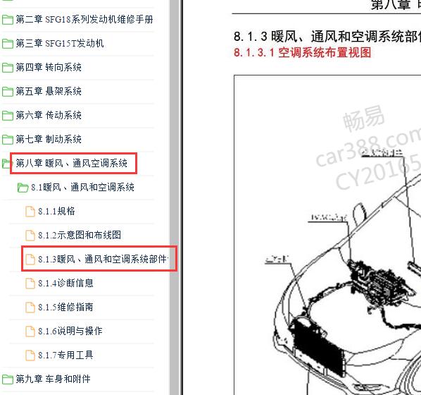 2017-2019东风风光580温度传感器