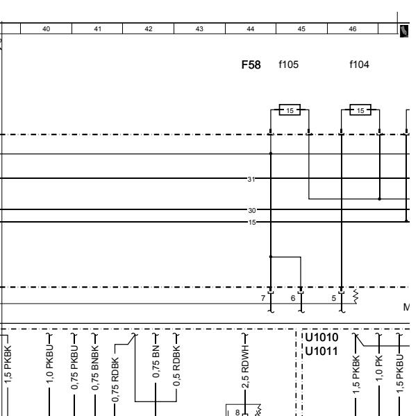 2013年奔驰R300保险盒电路图