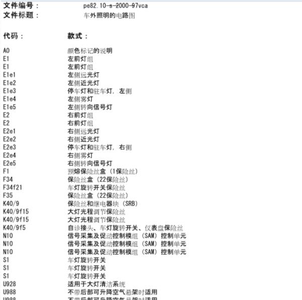 2012年唯雅诺转向灯开关电路图